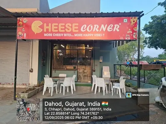 Cheese Corner outlet at Dahod, Gujarat