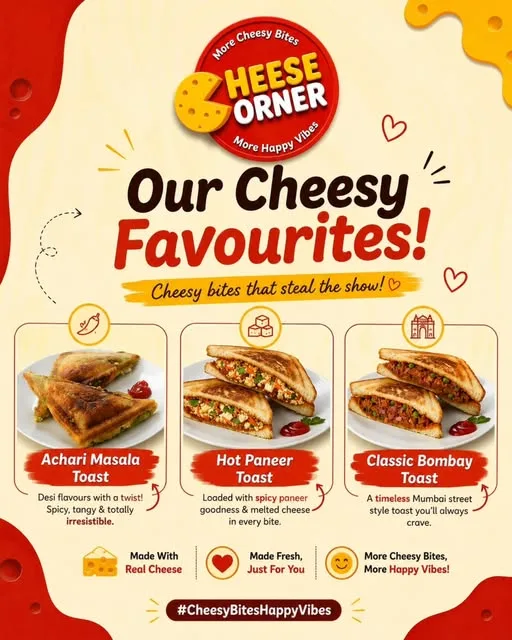 Cheese Corner Instagram post