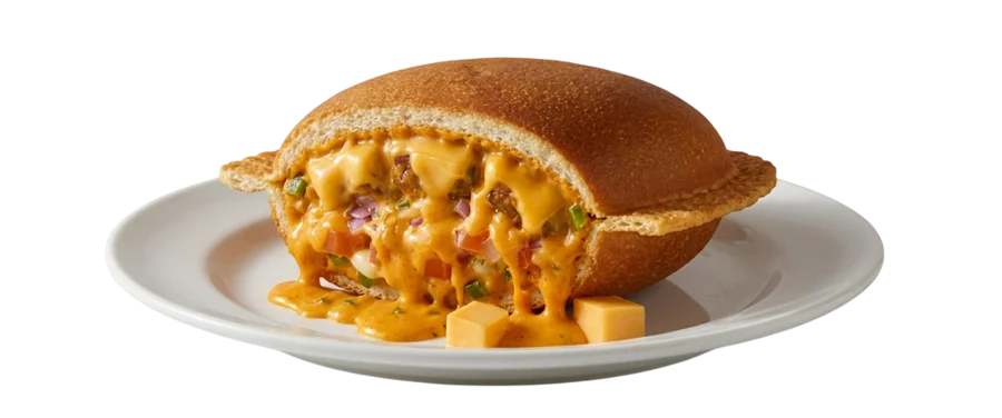UFO Stuffed Buns — Cheese Corner