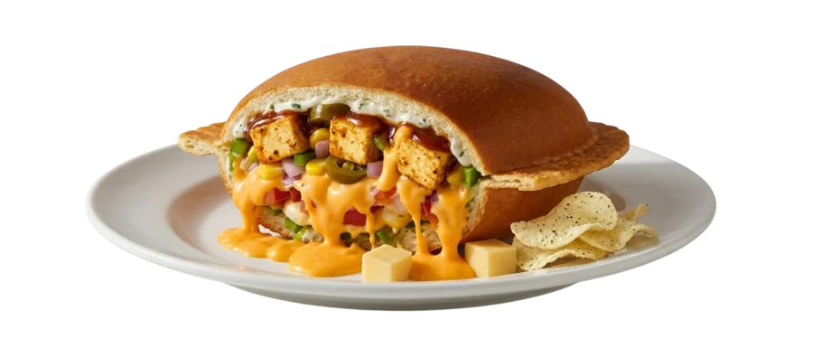 UFO Stuffed Buns — Cheese Corner